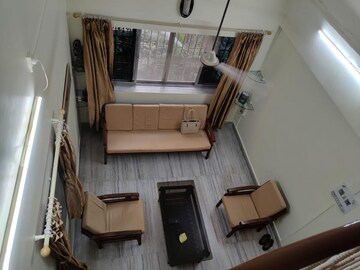 Living Room in 3.5 BHK Villa at Anunagar CHS, Ghodbunder Road – for Sale