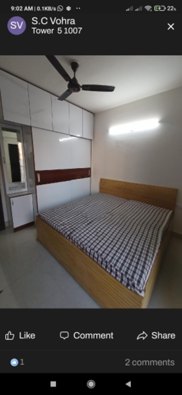 Bedroom, signature-the-serenas 2 Bedroom 724 Sq.Ft. Apartment In Sohna Sector 36 Gurgaon 7741779