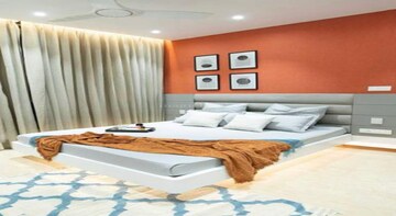 Bedroom in 4 BHK Apartment at One Hiranandani Park Hampton, Ghodbunder Road – for Sale