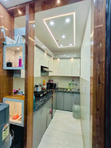 Kitchen in 2 BHK Builder Floor at Dwarka Mor – for Rent
