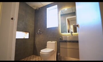 Bathroom in 2 BHK Apartment at Rockfort Shriram North View Apartments, Raj Nagar Extension – for Sale