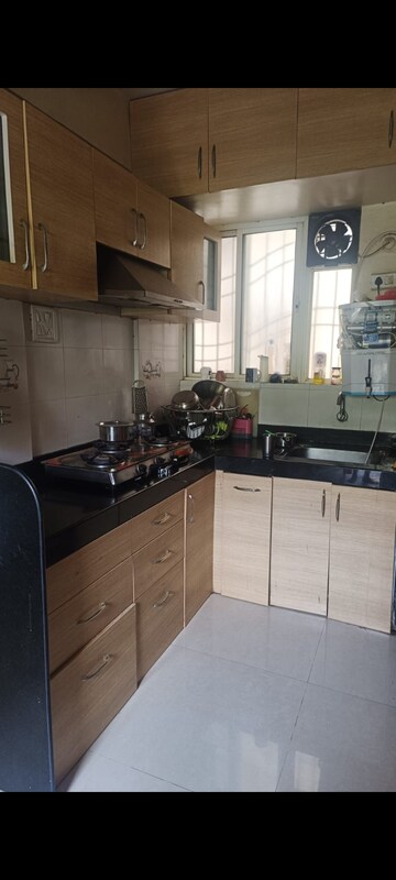 Kitchen in 2 BHK Apartment at Shreeram Gold, Dhanori – for Rent