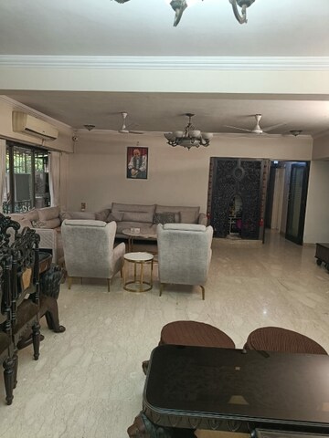 Living Room in 5 BHK Apartment at Juhu – for Sale