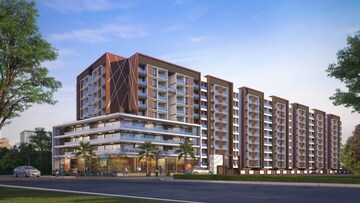 2 BHK Apartment – Exterior View View at Dhanori - for Rent