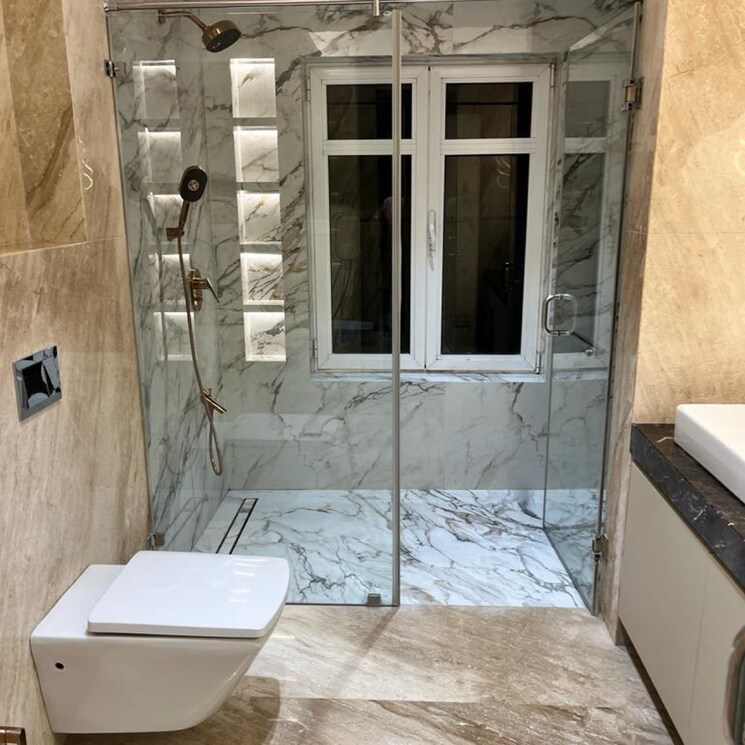 Bathroom, ajmera-aria 4 Bedroom 7000 Sq.Ft. Apartment In Koregaon Pune 7743574