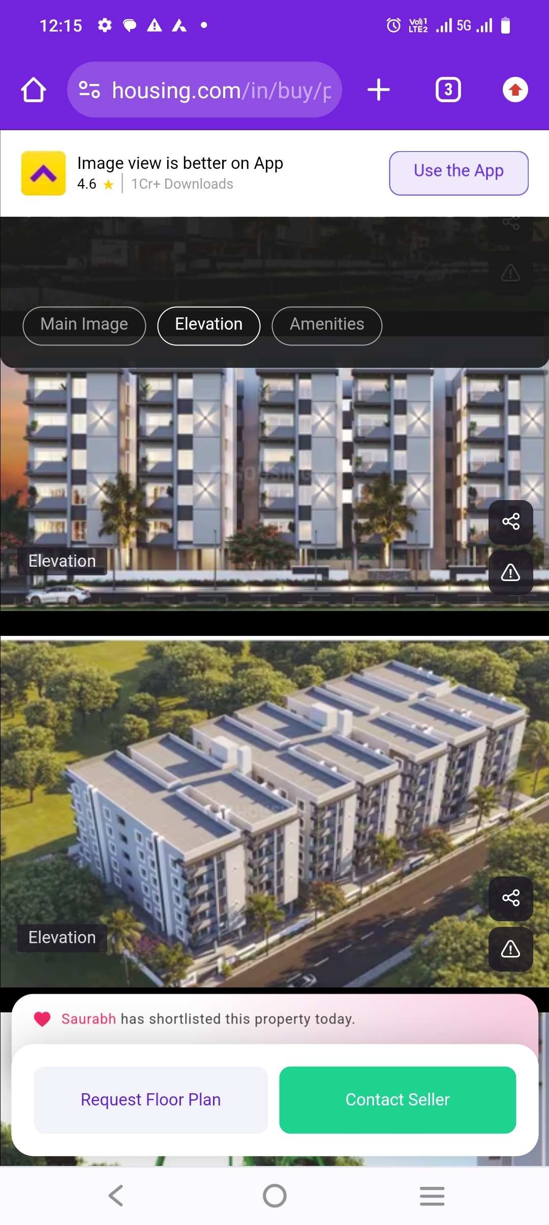 3 BHK Apartment For Resale in SVNR The Breeze Manchirevula Hyderabad  7743569