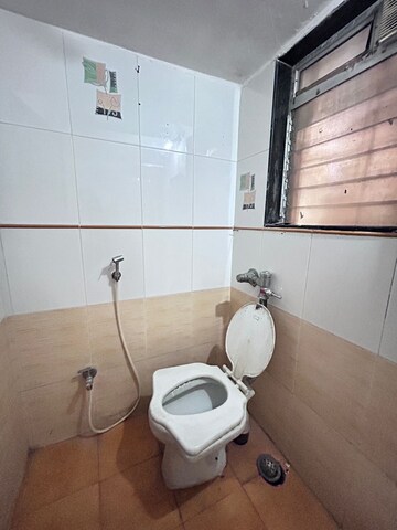 Bathroom in 1 BHK Apartment at Suvidha Jewel, Mulund East – for Sale