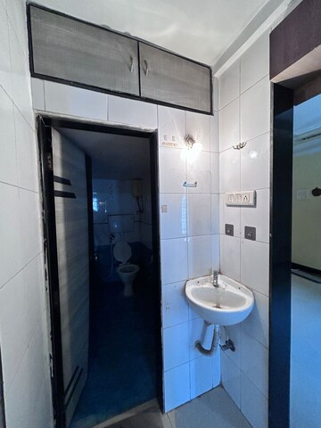 Bathroom in 1 BHK Apartment at Suvidha Jewel, Mulund East – for Sale