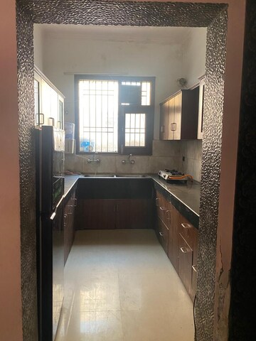 Kitchen in 2 BHK Builder Floor at Guru Nanak Enclave, Dhakoli Village – for Sale