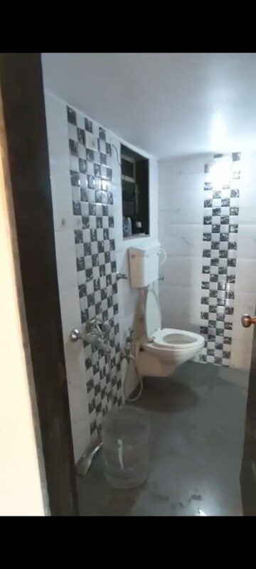 Bathroom in 1 BHK Apartment at Sahakar Heights, Mira Road – for Sale