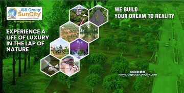  Plot – Garden View at JSR Sun City, Yadagirigutta - for Sale