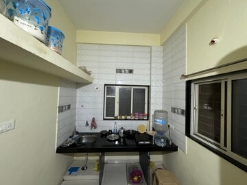 Kitchen in 1 RK Apartment at Kharadi – for Rent