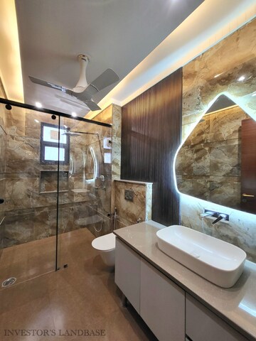 Bathroom in 5 BHK Builder Floor at Sushant Lok 3, Sector 57 – for Sale