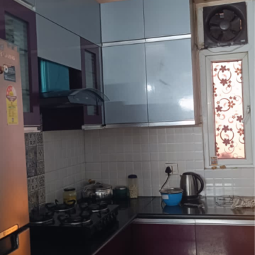 Kitchen in 2 BHK Apartment at Amrapali Zodiac, Sector 120 – for Rent