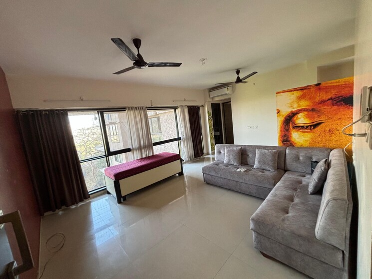 Living Room, mangalam-miraya 3 Bedroom 944 Sq.Ft. Apartment In Moshi Pune 7746431