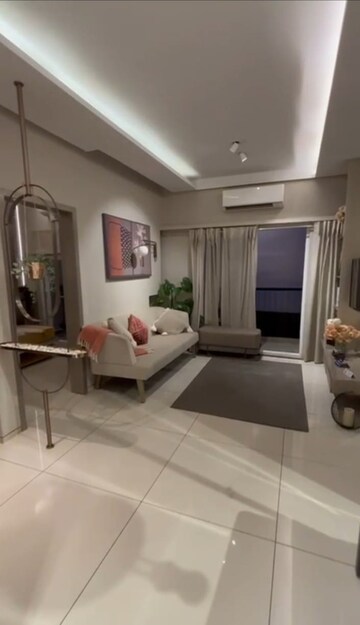 Living Room in 2.5 BHK Apartment at Provident Palmvista, Daighar Gaon – for Sale