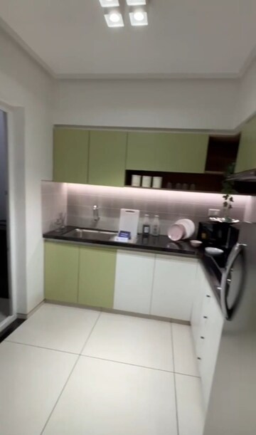 Kitchen in 2.5 BHK Apartment at Provident Palmvista, Daighar Gaon – for Sale