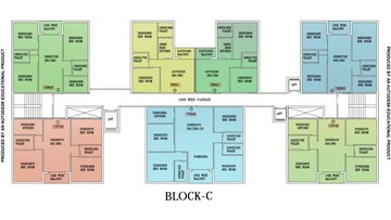 Floor Plan in 3 BHK Apartment at New Town – for Sale