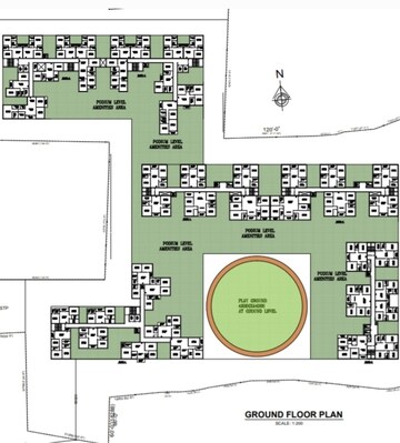 Master Plan in 3 BHK Apartment at New Town – for Sale