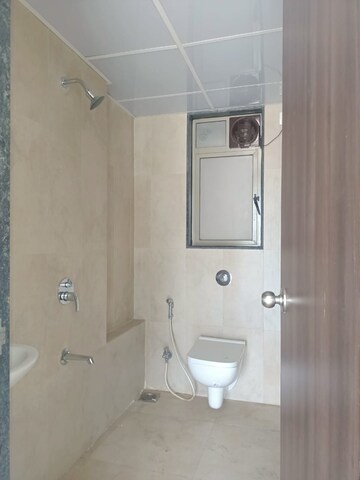 Bathroom in 2 BHK Apartment at Runwal Eirene, Balkum Pada – for Rent