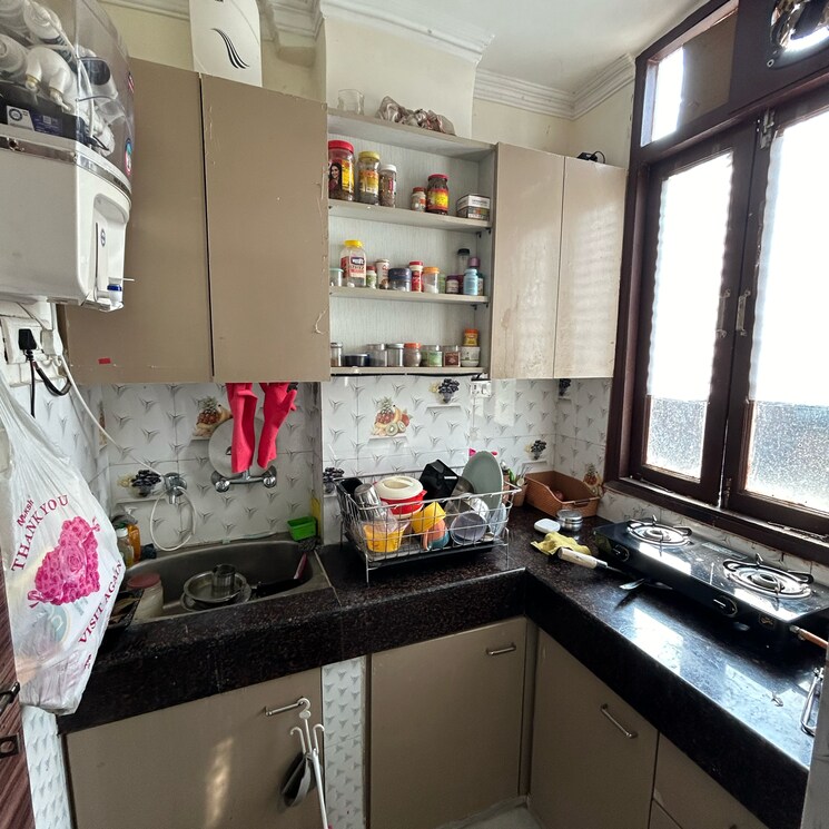 Kitchen, kotla mubarakpur 2 Bedroom 800 Sq.Ft. Builder Floor In Kotla Mubarakpur Delhi 7747132