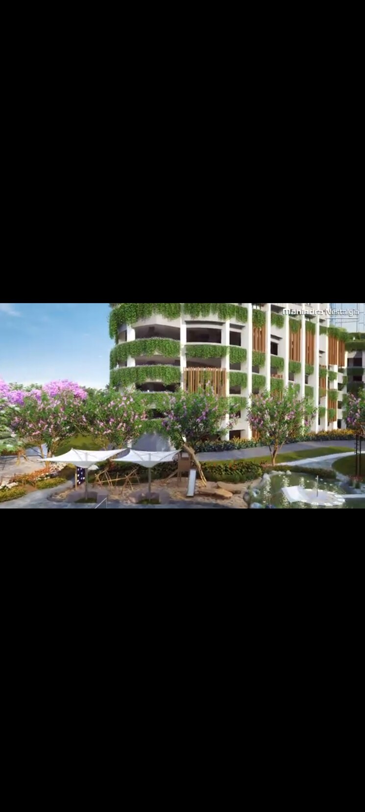 Balcony, mahindra-citadel 3 Bedroom 1158 Sq.Ft. Apartment In Pimpri Pune 7747205