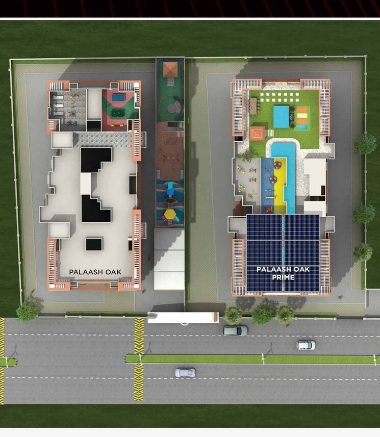 Master Plan, shree-palaash-oak 3 Bedroom 1296 Sq.Ft. Apartment In Baner Pune 7747255