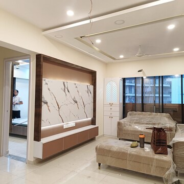 Living Room in 4 BHK Builder Floor at Lodha Divino, Matunga East – for Sale
