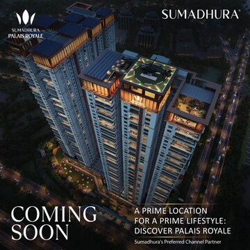 3 BHK Apartment – Exterior View View at Sumadhura Palais Royale, Puppalaguda - for Sale