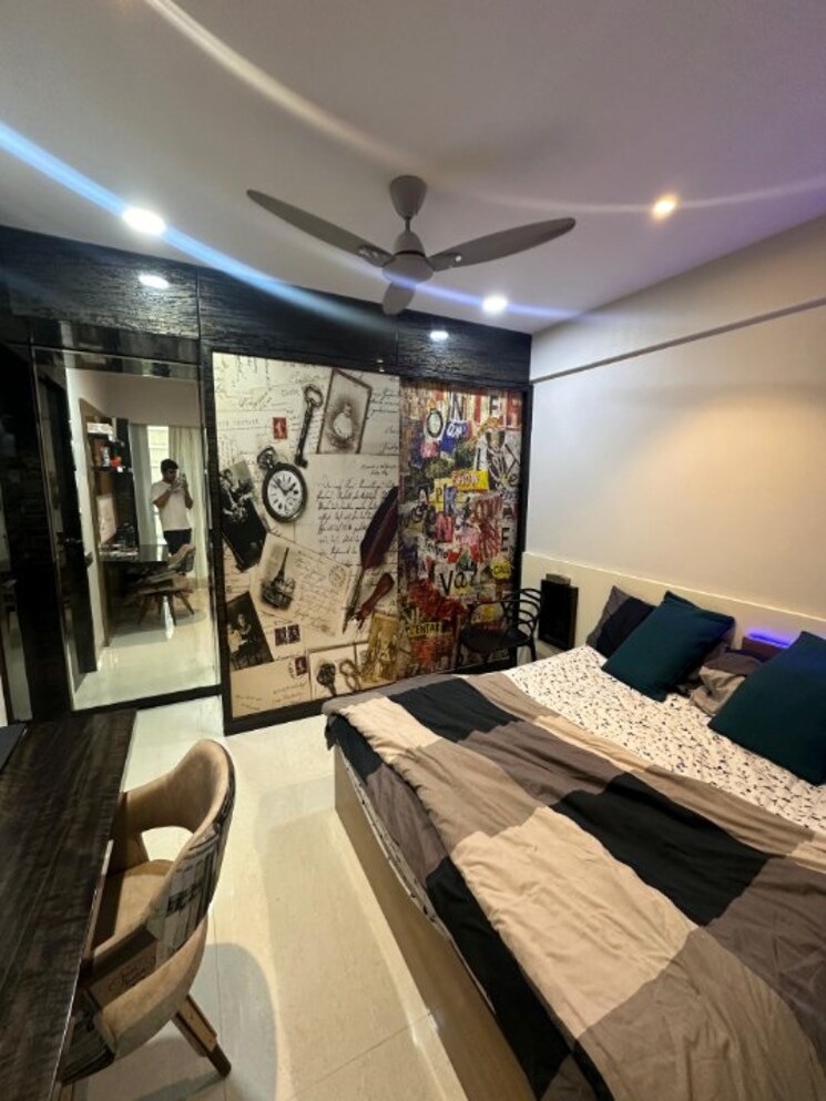 Bedroom, bhagwati-eleganza 2 Bedroom 1150 Sq.Ft. Apartment In Ghansoli Navi Mumbai 7747692