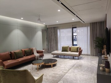 Living Room in 5 BHK Apartment at Vip Road – for Sale
