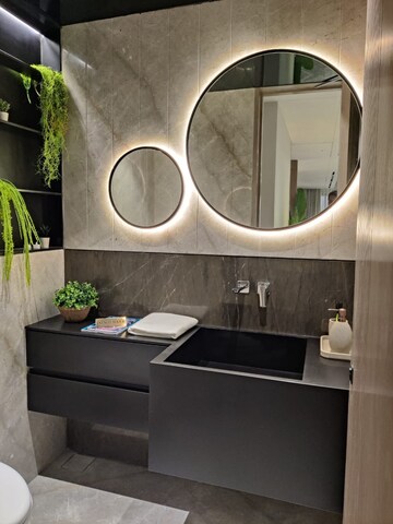 Bathroom in 5 BHK Apartment at Vip Road – for Sale