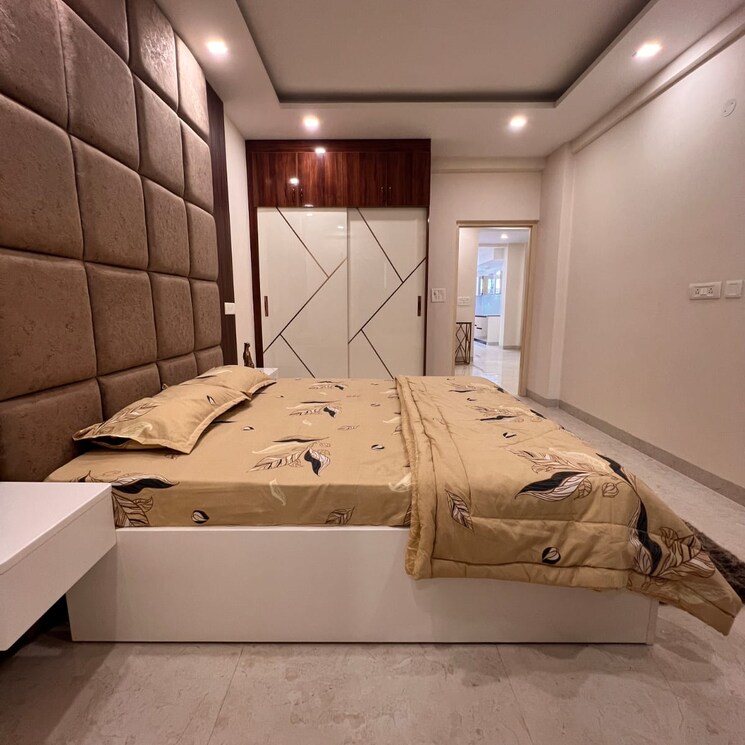 Bedroom, aura-homes 3 Bedroom 1530 Sq.Ft. Apartment In High Ground Zirakpur 7748336