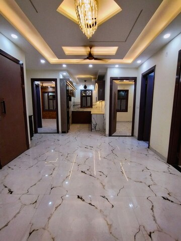 Living Room in 3 BHK Builder Floor at Uttam Nagar West – for Sale