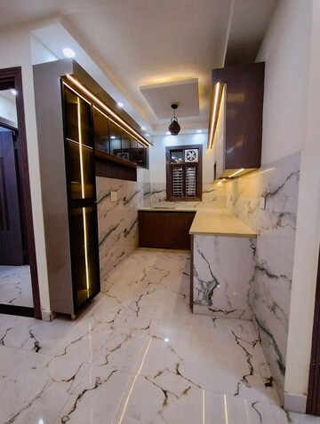 Kitchen in 3 BHK Builder Floor at Uttam Nagar West – for Sale