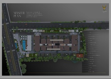 Master Plan in 4 BHK Apartment at United Sai Silicon Heights, Nagondanhalli – for Sale