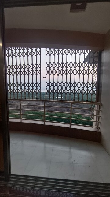 Balcony in 2 BHK Apartment at The Wadhwa Palm Beach Residency, Nerul – for Rent