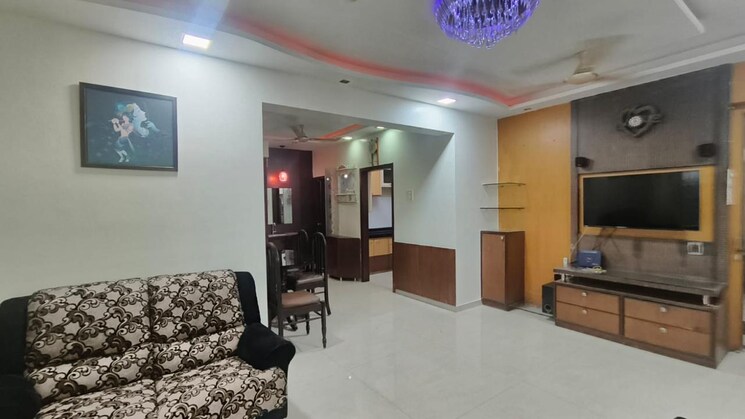 Living Room, the-wadhwa-palm-beach-residency 2 Bedroom 1200 Sq.Ft. Apartment In Nerul Navi Mumbai 7749133