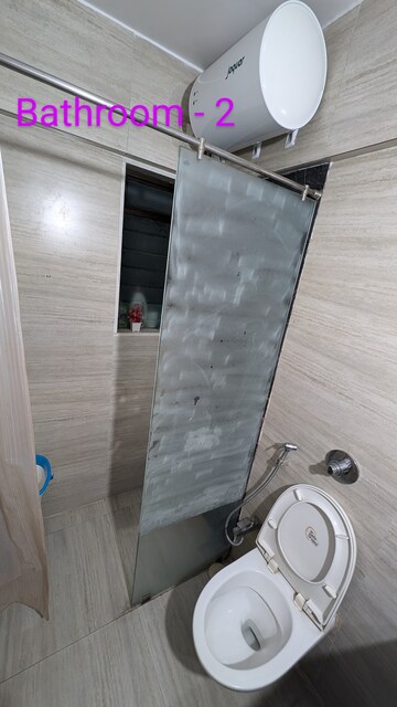 Bathroom in 2 BHK Apartment at Dhanori – for Rent