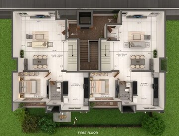 Floor Plan in 3 BHK Villa at Provident Deansgate, Ivc Road – for Sale