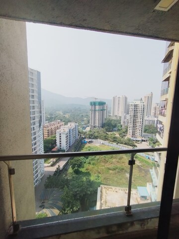 Balcony in 3 BHK Apartment at Satguru Solitaire, Kasarvadavali – for Sale