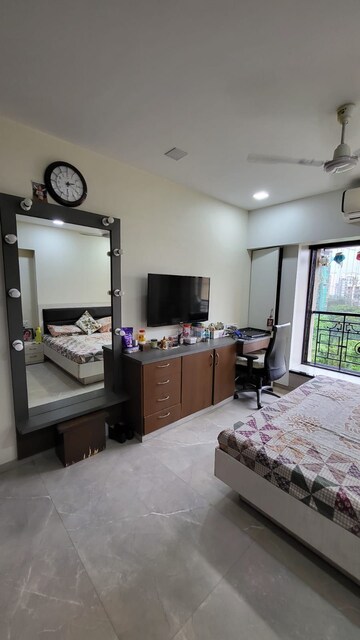 Kitchen in 3 BHK Builder Floor at Lodha Corinthia, Bhandup West – for Sale