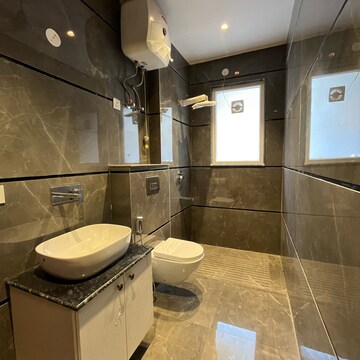 Kitchen in 3 BHK Builder Floor at Ansal Sushant Lok I, Sushant Lok I – for Rent