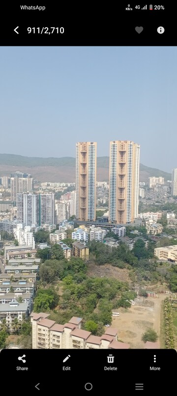 2 BHK Apartment For Rent in DB Realty Orchid Woods Goregaon East Mumbai  7751122