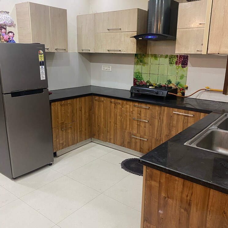 Kitchen, skylar-homes 3 Bedroom 1050 Sq.Ft. Apartment In High Ground Zirakpur 7751365