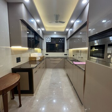 Kitchen in 4 BHK Builder Floor at Ansal Sushant Lok I, Sushant Lok I – for Rent