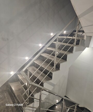 Staircase in 3 BHK Builder Floor at Carnation Greens, Sector 8 – for Sale