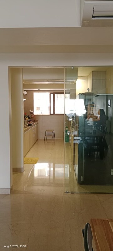 Kitchen in 4 BHK Apartment at Raiaskaran Parthenon, Andheri West – for Rent