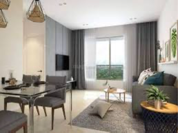 Living Room, godrej-park-world 2 Bedroom 840 Sq.Ft. Builder Floor In Bhoirwadi Pune 7751809