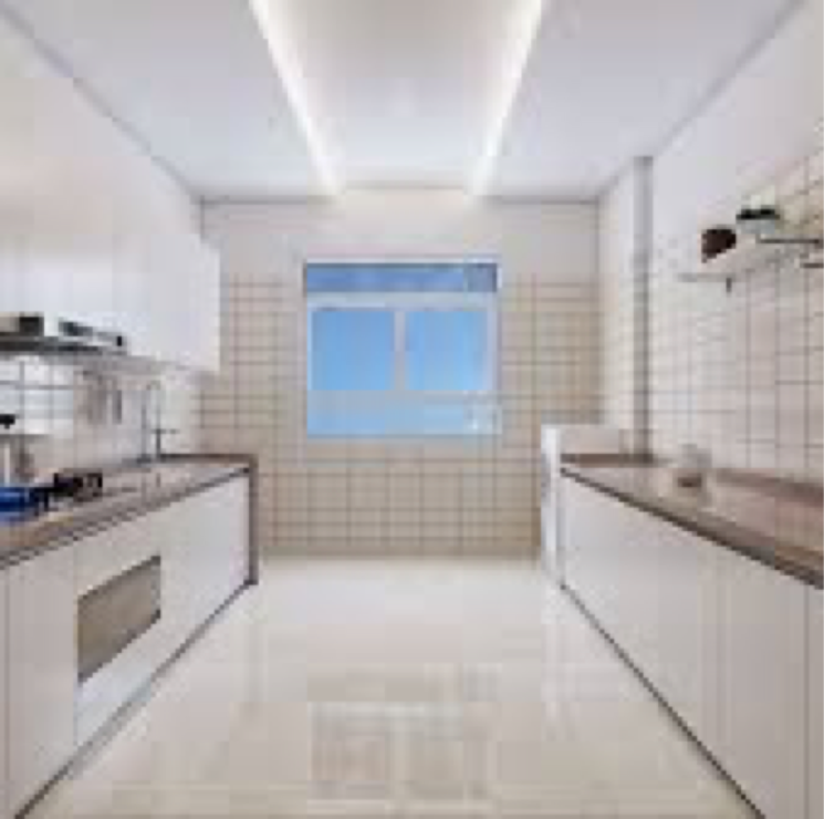 Kitchen, godrej-park-world 2 Bedroom 840 Sq.Ft. Builder Floor In Bhoirwadi Pune 7751809